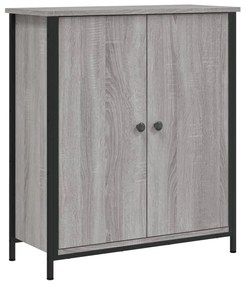 Credenza grigio sonoma 70x30x80 cm in legno multistrato