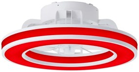 Brilliant - LED RGBW Ventilatore a soffitto dimmerabile MONDELLO LED/26W/230V + +TC