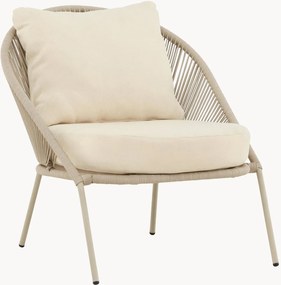 Set di 2 poltrone da giardino impilabili Lindos
