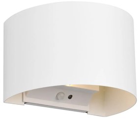 Illuminazione esterna LED con sensore di movimento da parete (altezza totale 10 cm) Talent – Reality