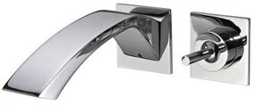 Treemme Archè Miscelatore lavabo monocomando 193mm con leva stick senza parte incasso cromo