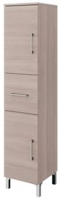 Colonna per mobile bagno SYMOA 1 cassetto 2 ante P 33.5 x L 31.5 x H 148 cm rovere naturale legno