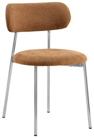 Sedia da pranzo color terracotta Lyric – Actona