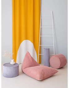 Pouf a sacco per bambini rosa con rivestimento in velluto a coste Big Lounger – Wigiwama