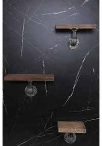 SET 3x Mensola BORURAF abete/nero