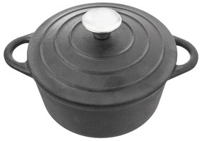 Pentola in ghisa con coperchio incluso adatta all'induzione 4 l LITINA – Orion