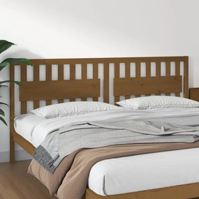 Testiera Per Letto Ambra 205,5x4x100 Cm Legno Massello Di Pino /