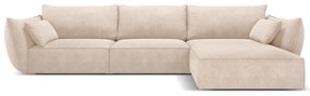 Divano angolare beige (angolo destro) Vanda - Mazzini Sofas