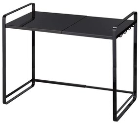 Scaffale da cucina regolabile nero Tower - YAMAZAKI