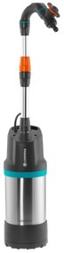 Pompa di evacuazione acque chiare a filo monocellulare motore brushless 550 W GARDENA 4700/2 Automatic Da Cisterna 230 V 4700 l/h, fino a 7 m profondità