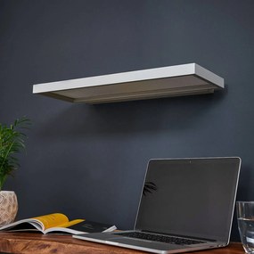 Arcchio Applique LED da uffici Rick, grigio, bianco neutro