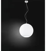 Lampadario Contemporaneo Ufo Bianco 1 Luce E27 Grande