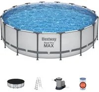 Piscina fuori terra 488x122 cm Steel Pro Max Bestway