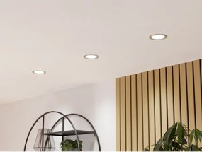 Eglo 901435-LED Plafoniera da incasso per bagno FUEVA-Z LED/5W/230V 12cm IP44 cromo