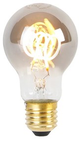 Set di 5 Lampada LED a spirale E27 A60 fumo 4W 120 lm 1800K