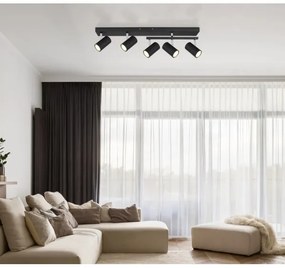 Globo 57911-5B - Faretto ROBBY 5xGU10/35W/230V nero