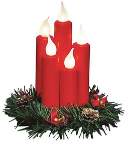 Markslöjd 704017 - Candelabro natalizio HANNA 5xE10/0,06W/230V