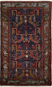 Shiraz Tappeto persiano 130x220 (Iran) Annodato A Mano