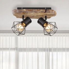 Globo 54017W-2 - Luce Spot PRISKA 2xE27/60W/230V