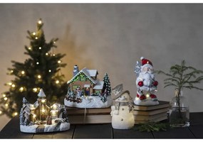 Decorazione luminosa con motivo natalizio di colore bianco-argento Buddy - Star Trading