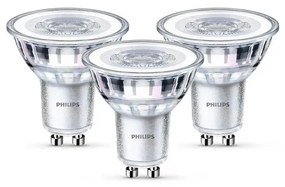 3-pack Lampadina LED 4,6W GU10 - Philips