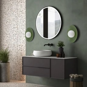 Applique SLATE 1xG9/8W/230V diametro 28 cm verde