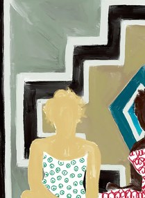Élitis Carta da parati panoramica Ndebele - Panel 4