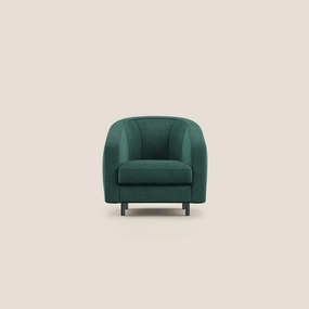 Pandora Poltroncina in morbido tessuto bouclé impermeabile T07 verde