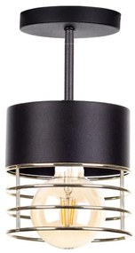 Lampadario su palo ROY 1xE27/60W/230V nero