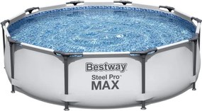 Bestway Piscina Fuori Terra Steel Pro Max Tonda Ø 305 X 76 Cm