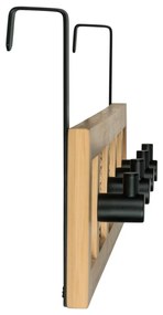 Appendiabiti in rattan colore naturale 33 cm Allegre - Wenko