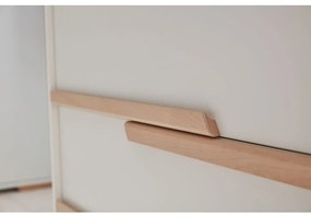 Cassettiera bianca per bambini Snap - Pinio