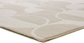 Tappeto color crema/avorio 160x230 cm Flora – Universal