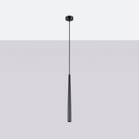 Sollux SL.1462 - Lampadario a sospensione con filo BLISS 1xG9/8W/230V nero