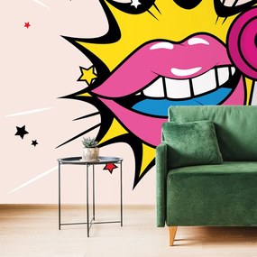 Carta da parati autoadesiva – Dolce lecca-lecca pop art