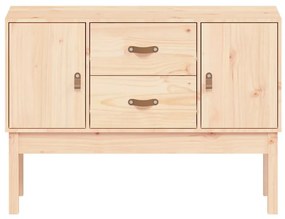 Credenza 110x40x78 cm in legno massello di pino