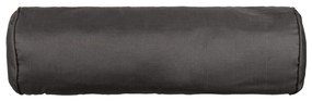 Cuscino poggiatesta a rullo antracite 18x50 cm idrorepellente