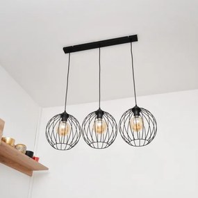 Lampadario LED a cavo MERCURE 3xE27/15W/230V