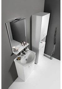 Aqualine - Specchio BETA 50x70 cm bianco