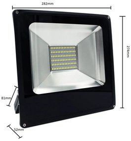 Faro LED 50W - Slim Colore Bianco Freddo 6.000-6.500K