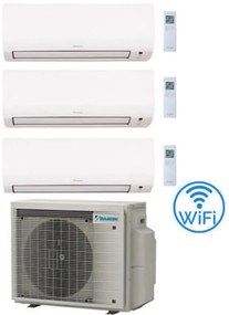 Climatizzatore garanzia italia Daikin Comfora wifi incluso Trial Split Inverter 7000 + 7000 + 7000 btu con u.e. 3MXM40A9 Classe a+++/a++ novita' 2024