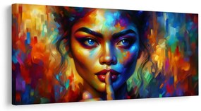 Quadro su tela – Donna misteriosa