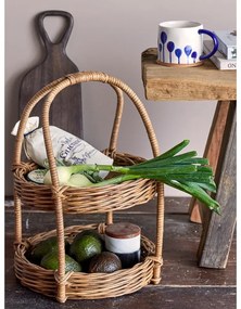 Tazze in set bianche/blu in gres 3 pz 450 ml Linora – Bloomingville