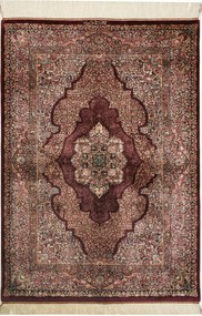 Ghom Tappeto 100 x 140 (Iran) Annodato A Mano