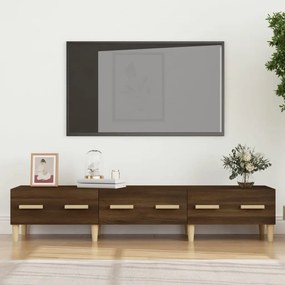 Mobile Tv Rovere Marrone 150x34,5x30 Cm İn Legno Multistrato /