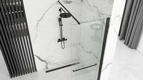 Parete doccia Rea Cortis Black 100