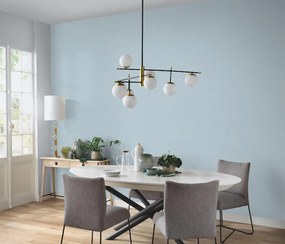 Carta da parati grande Unis celeste, 106 cm x 10 m