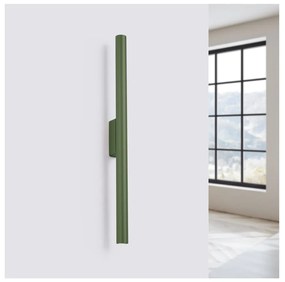 Lampada da parete verde Fideus – Sollux