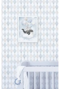 Carta da parati per bambini 10 m x 50 cm Harlequin - Lilipinso