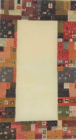 Loribaft Tappeto orientale 90 x 160 Beige (Indian) Annodato A Mano